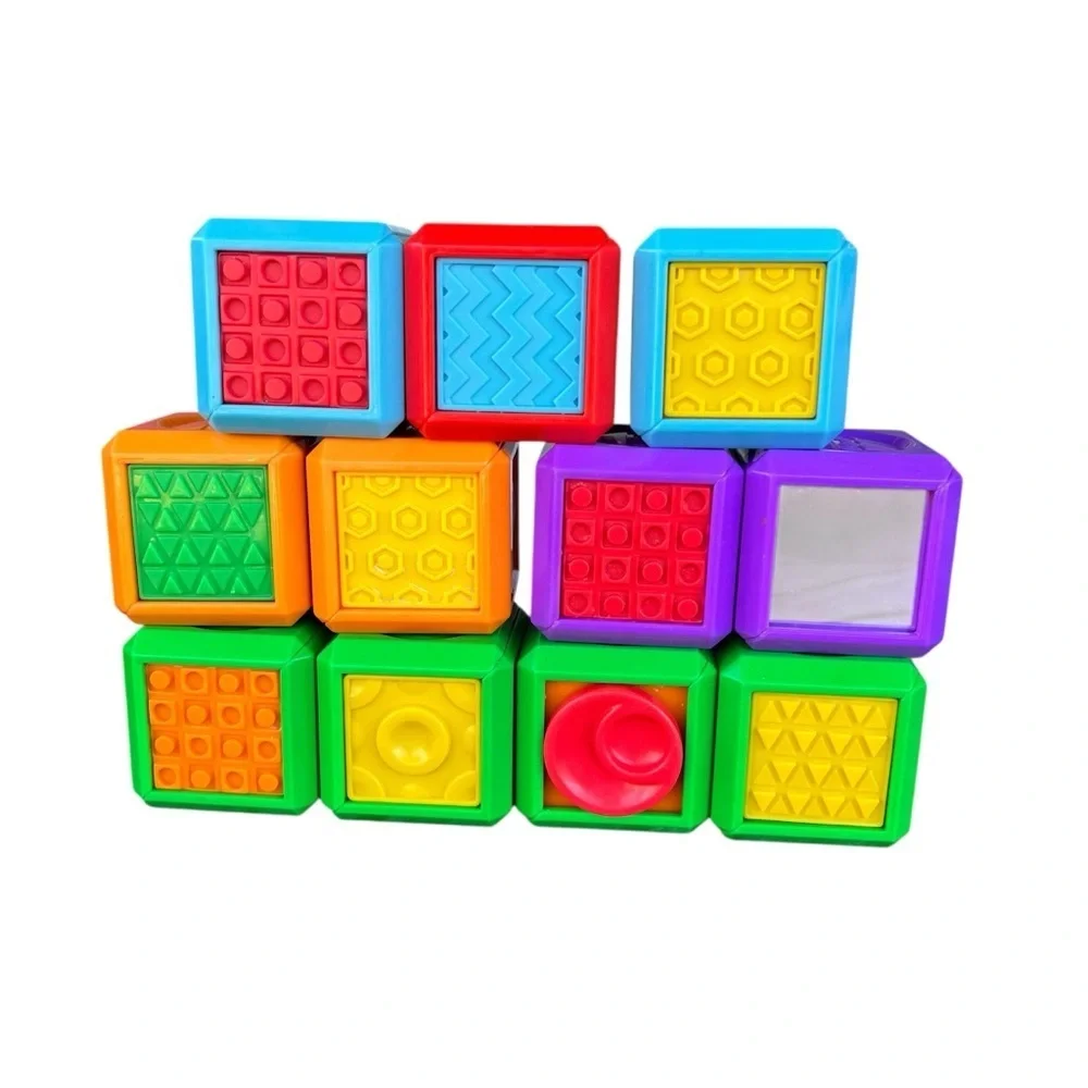 Fisher-Price 11-Piece Laugh & Learn First Words Smart Puppy Sensory Blocks